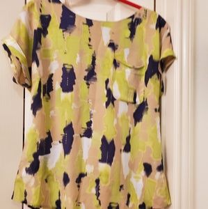 Loft Multi Color Blouse